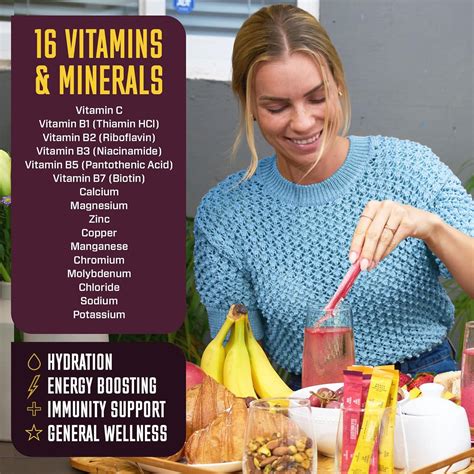 Key Nutrients Electrolytes Sachets - 10 Servings of Supercharged Hydration Powder - Multivitamin ...