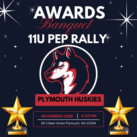 Annual Awards Banquet/ 11U Pep Rally, Flying Monkey Movie House ...