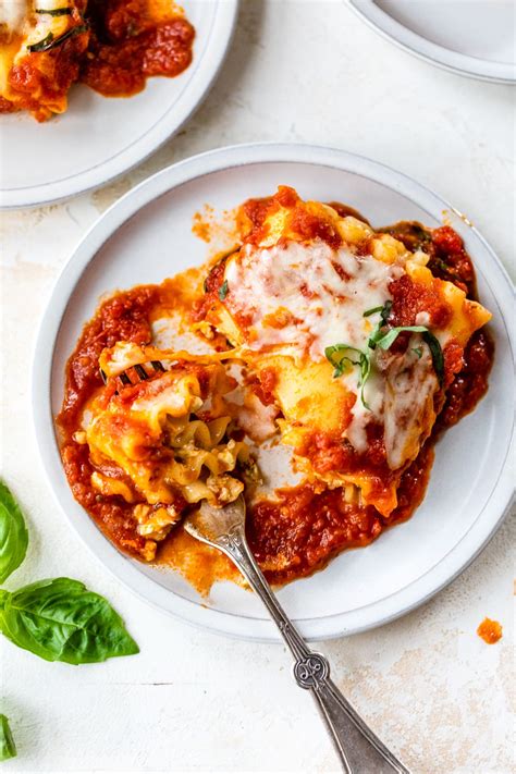 Delicious Lasagna Roll Ups With Cottage Cheese (High Protein) - Recipe ...