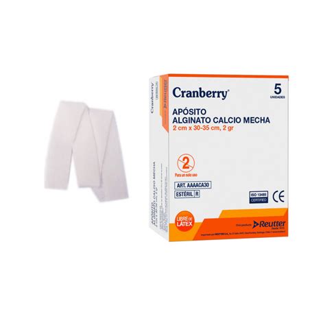 Apósito Alginato de Calcio Mecha 2 cm x 30 cm - SIIM Distribuidora
