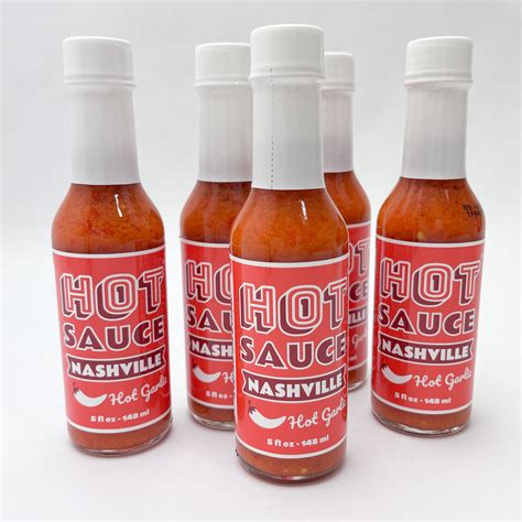 Nashville Hot Sauce Garlic – Sercy+Co