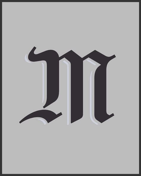 Pin by lennie on M | Old english letters, Lettering alphabet, Old ...