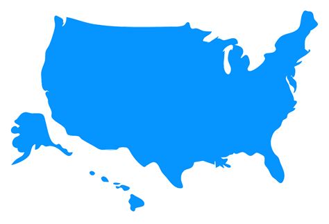 United States Clipart Map | Free download on ClipArtMag