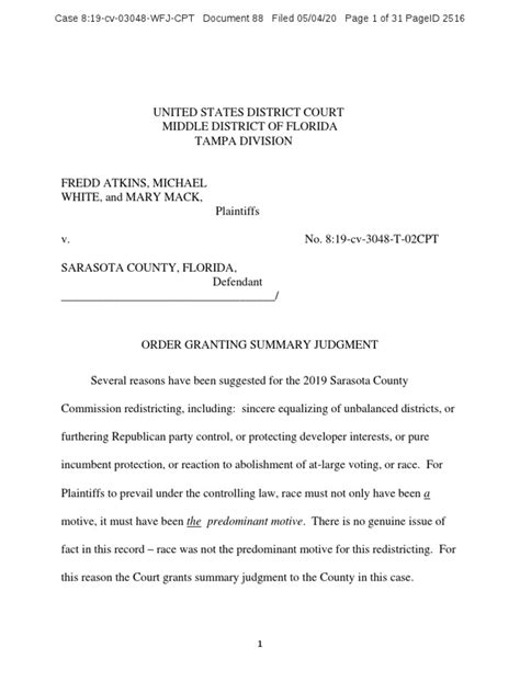 Summary judgment Examples 的图像结果