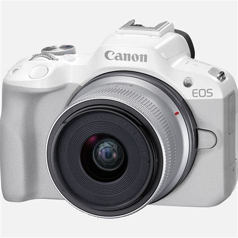 Buy Canon EOS R50 Mirrorless Camera, White + RF-S 18-45mm F4.5-6.3 IS ...