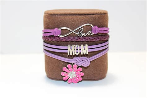 Mother's Day Bracelet by semleatherbags on Etsy | Mother's day bracelet ...