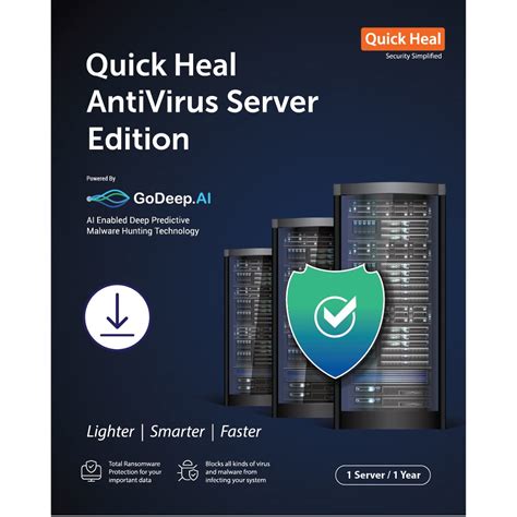 Quick Heal Antivirus Server Edition- 1 Server, 1 Year (DVD) : Amazon.in ...