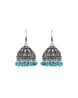 Buy Sky Blue & Silver Earrings for Women by Tistabene Online | Ajio.com