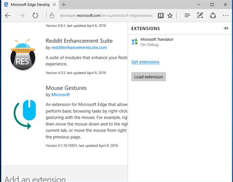 Image result for Add Extension to Edge