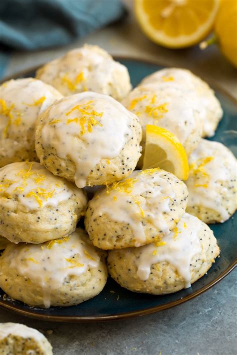 Lemon Poppy Seed Ricotta Cookies - Cooking Classy