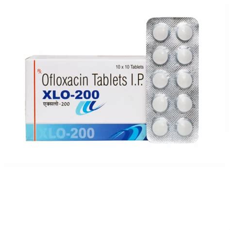 Antibiotic , Antibacterial Products - Ofloxacin 200 Mg Tablet ...