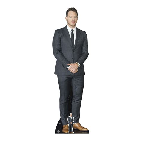 CS729 Chris Pratt Height 187cm Lifesize Cardboard Cut Out With Mini ...