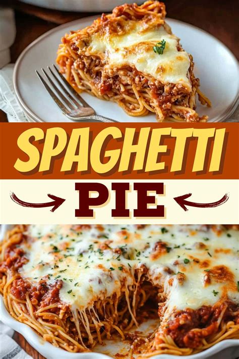 Easy Baked Spaghetti Pie | Recipe in 2025 | Spaghetti pie, Easy baked spaghetti, Spaghetti pie ...