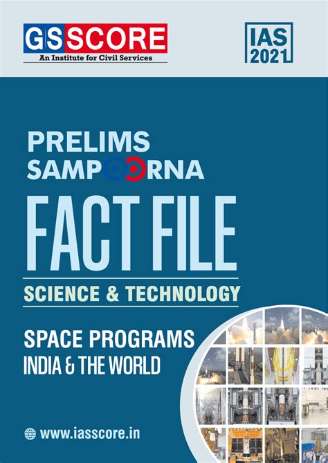 Download Prelims Sampoorna Fact File on Space Programs for IAS 2022 ...