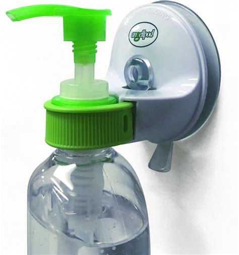 AngellPod® HYGIENIC, Place Anywhere Wall Mount Hand Sanitiser Pump Bottle Holder for ANY SIZE ...