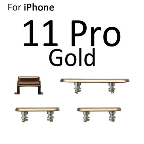External Power and Volume Buttons For iPhone 11 Pro : Gold – Shockware.in