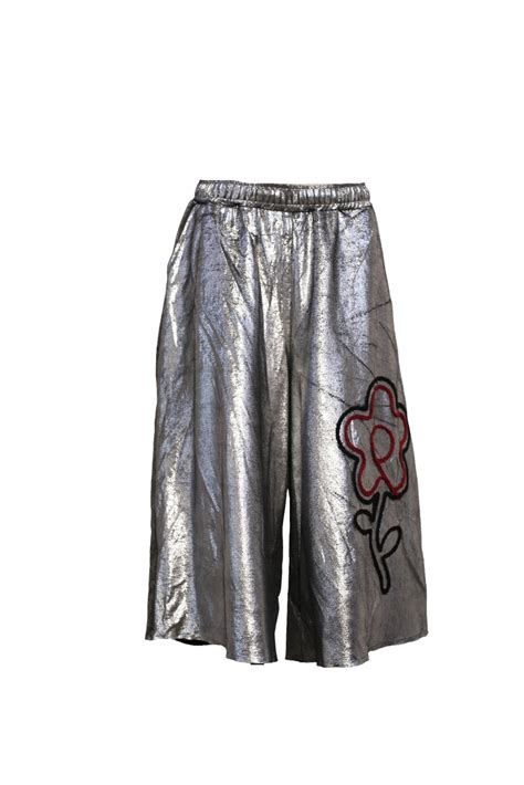 【26SS】KIDILL FLOWER CORD EMBROIDERY VELOUR SHORT PANTS BIOSTONE WASHED ...