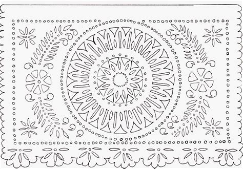 Papel Picado Printable Template