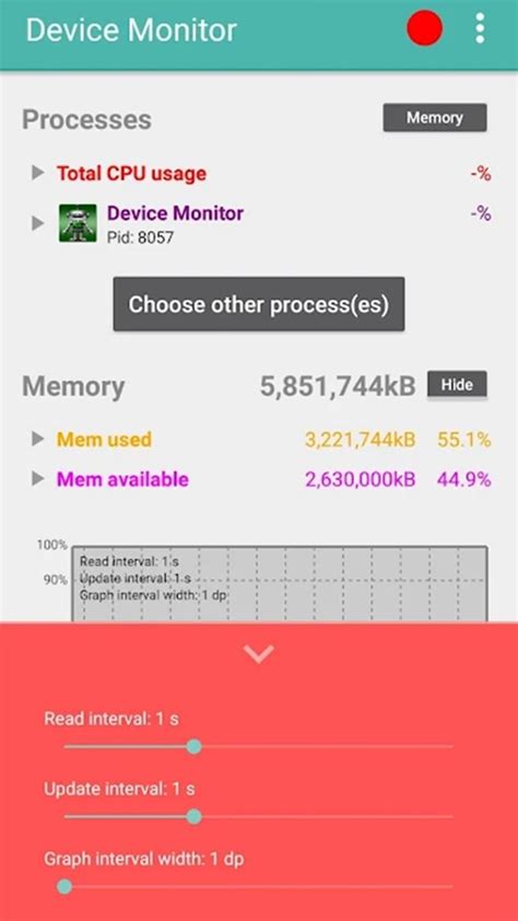 Android Device Monitor 的图像结果