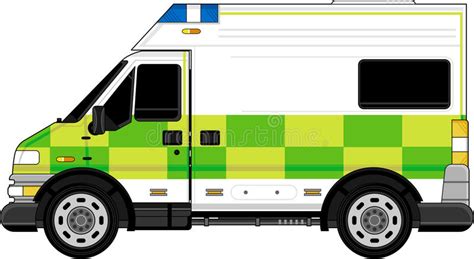 动画片EMT军医和救护车 向量例证. 插画 包括有 紧急, 动画片, 有篷货车, 轮子, 人们, 紫色的 - 88443016