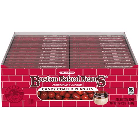 Boston Baked Beans Candy Coated Peanuts .8-oz. Box - All City Candy