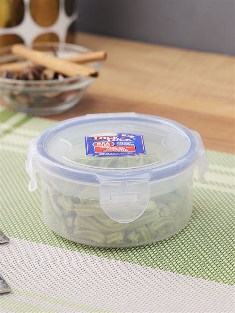 LocknLock Classics Large Round Food Container with Leak Proof Locking ...