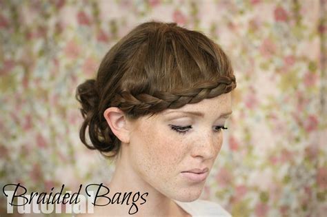 Image result for Bangs Braid Tutorial