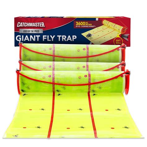 Catchmaster Giant Sticky Fly Trap - 3 Pack : Amazon.in: Garden & Outdoors