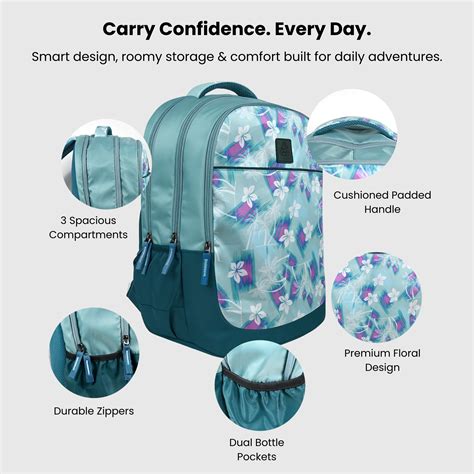 Packster BTS Breeze 35L Kids School Backpack for Girls | Triple Compar ...
