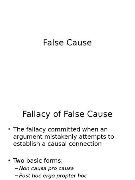 Image result for False Cause Logical Fallacy Example
