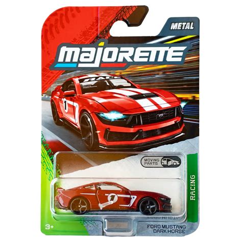 Ford Mustang Dark Horse – Majorette Racing Premium Cars – PlayFolio