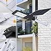 300W Solar Street Lights, LED Solar Flood Lights Outdoor Dusk to Dawn ...