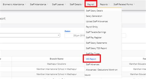 Image result for Payroll Module Mis Report