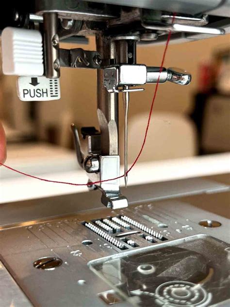 Image result for How to Thread Needleon 158 19131 Machine