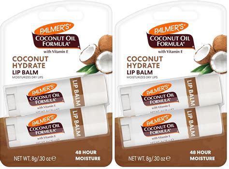 PALMERS COCONUT OIL LIP BALM 2'S - TranslitePharma