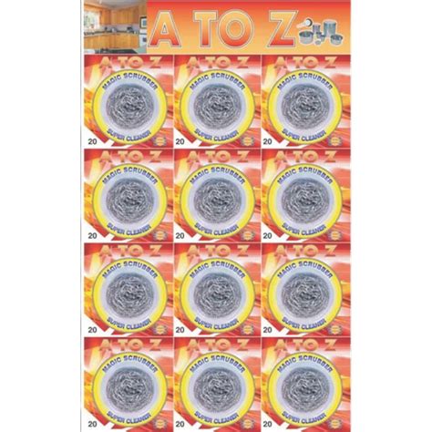 SS Scrubber - Steelking A To Z 40 SS Scrubber Manufacturer from Rajkot