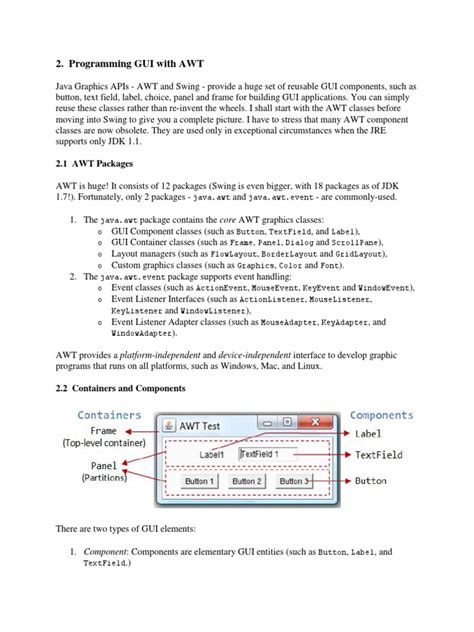 Java AWT Complete Tutorial 的图像结果