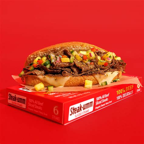 Caribbean Steak Sandwich - Steak-umm