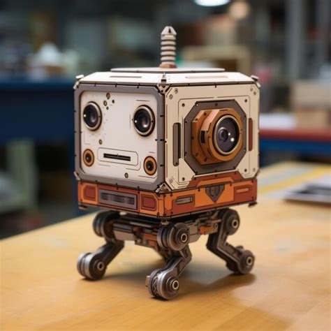 Robot Work On Computer with Table 的图像结果