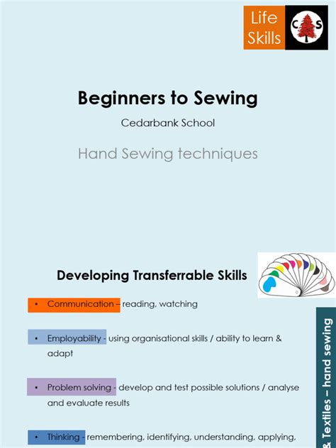 Image result for Hand Sewing Tutorials for Beginners