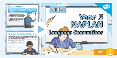 Year 5 Language Conventions NAPLAN PowerPoint - English