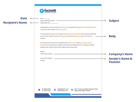 Image result for Promotion Letter Sample