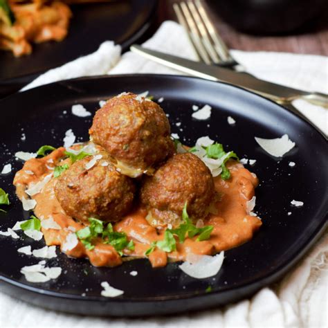 Baked Italian Turkey Meatballs - Delicious by Design