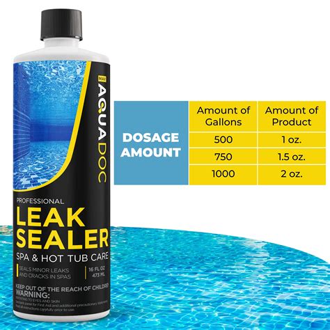 AquaDoc | Spa Leak Repair & Hot Tub Leak Sealer, Easily Fix a Leak for Pools & Spas, Hot Tub ...