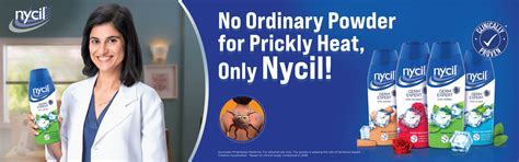 Nycil: Get Protection From Germs, Prickly Heat, Rashes and Itching ...