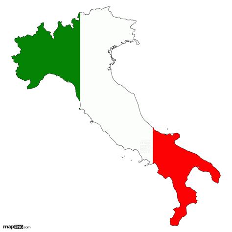 Italy Map Png