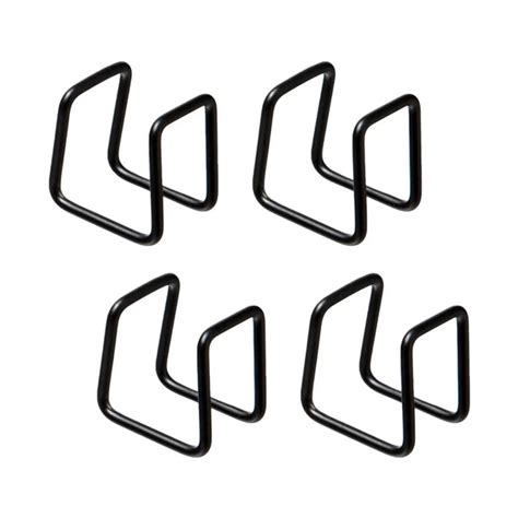 Metalne kuke za Mix n Modul police crne 4kom Five 173696 | Volim svoj dom