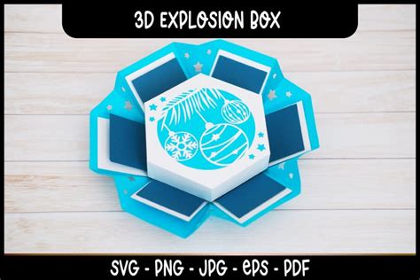 Image result for Explosion Box Template SVG