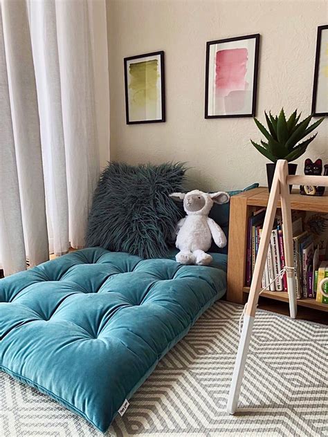 Soft and Stylish Mint Velvet Floor Cushion