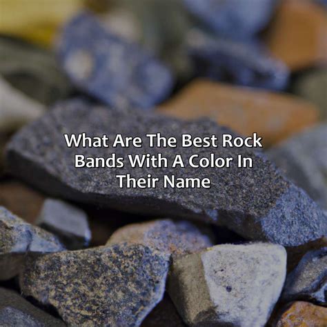 What Are The Best Rock Bands With A Color In Their Name? - colorscombo.com
